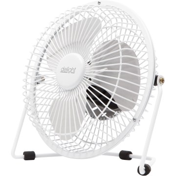 Galda ventilators 1,75 W/5 V USB, Ø 18 cm, balts