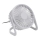 Galda ventilators USB d. 15 cm balta