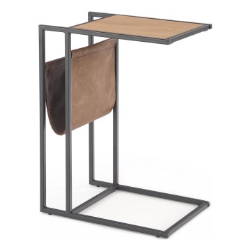 Galdiņš COMPACT 65x47 cm melna/brūna