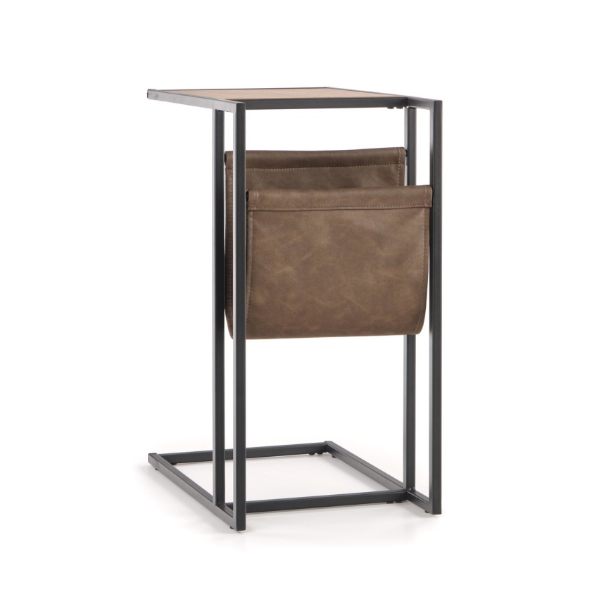 Galdiņš COMPACT 65x47 cm melna/brūna