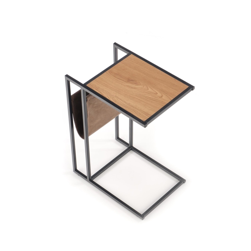 Galdiņš COMPACT 65x47 cm melna/brūna