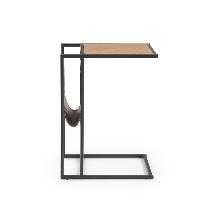 Galdiņš COMPACT 65x47 cm melna/brūna