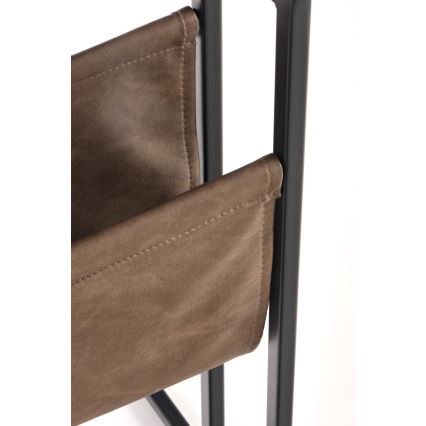 Galdiņš COMPACT 65x47 cm melna/brūna