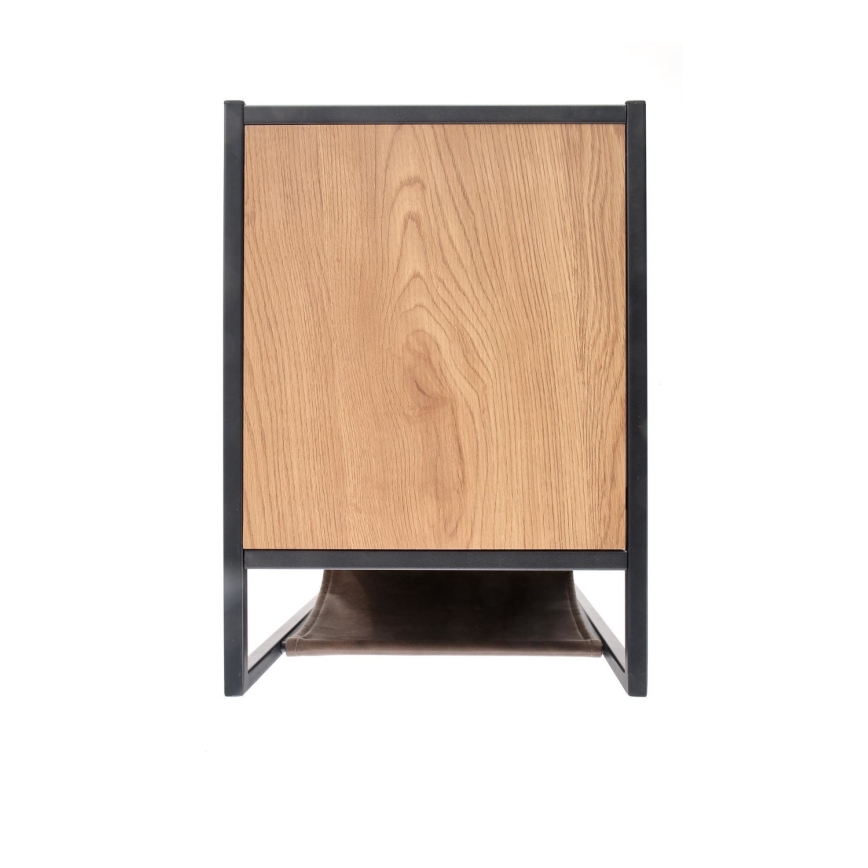 Galdiņš COMPACT 65x47 cm melna/brūna