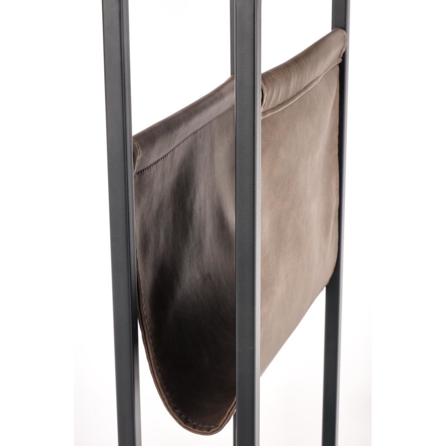 Galdiņš COMPACT 65x47 cm melna/brūna