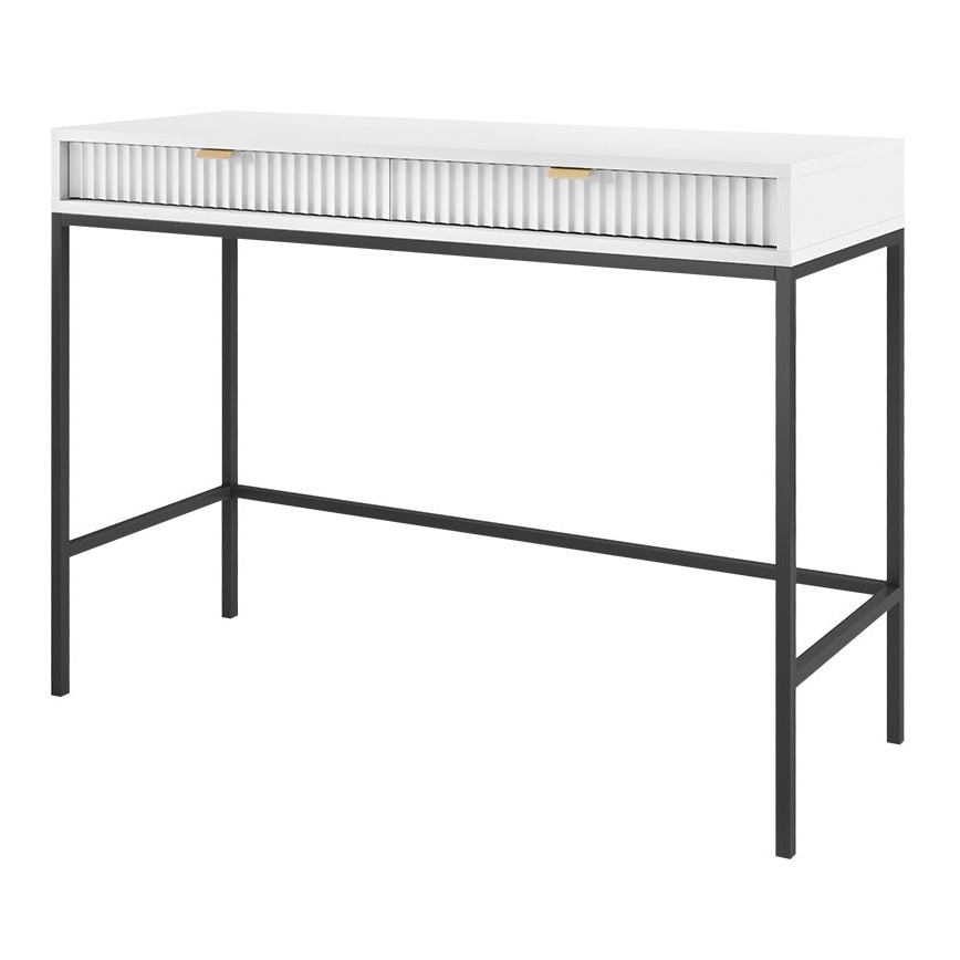 Galdiņš NOVA 77x104 cm balta/melna