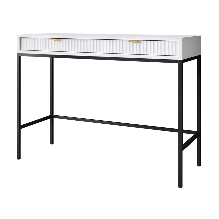 Galdiņš NOVA 77x104 cm balta/melna
