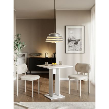 Galds STRAPO 68x68 cm balts