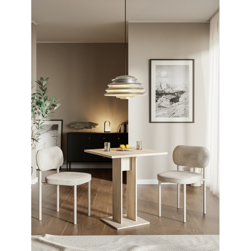 Galds STRAPO 68x68 cm Sonoma ozols