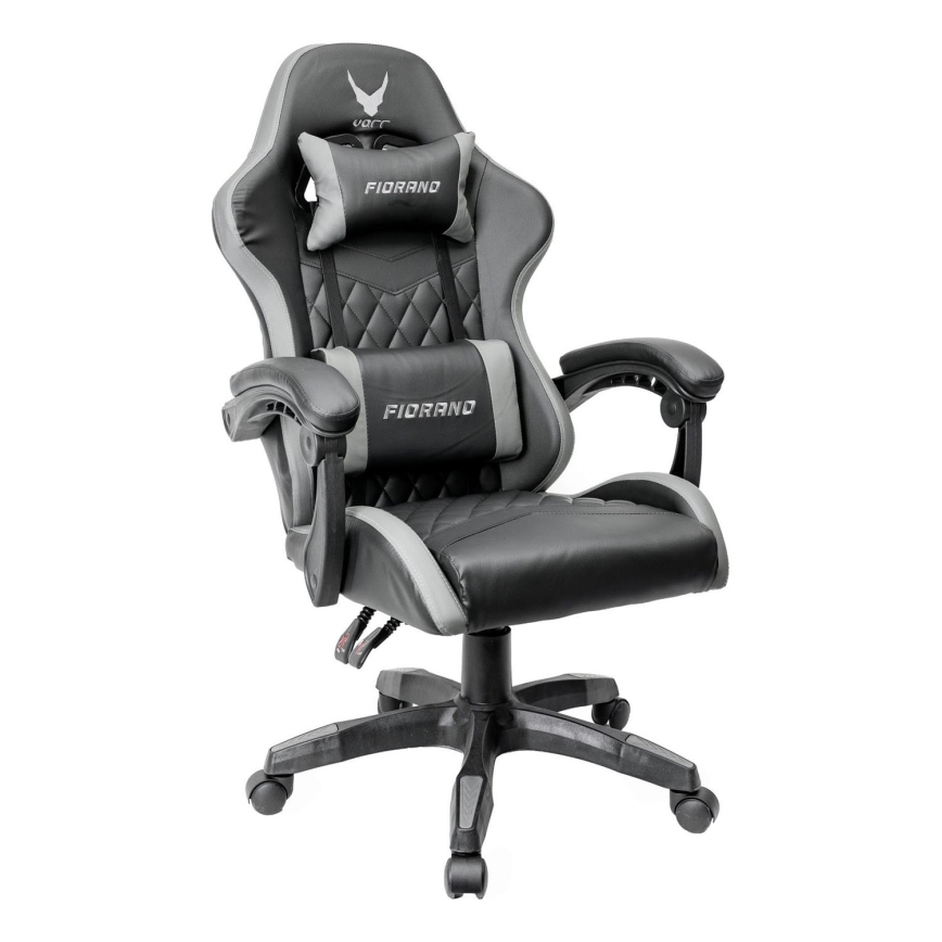 Gaming krēsls FIORANO melna/pelēka