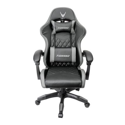 Gaming krēsls FIORANO melna/pelēka