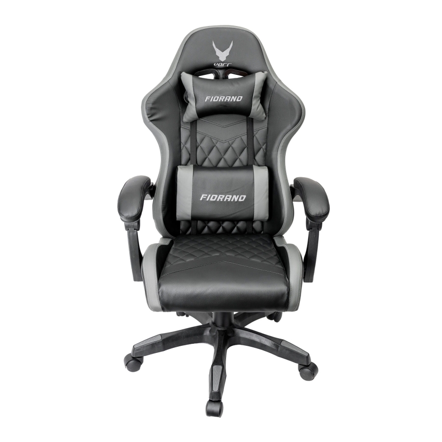 Gaming krēsls FIORANO melna/pelēka