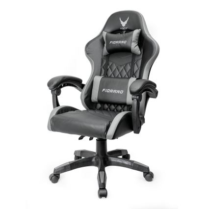 Gaming krēsls FIORANO melna/pelēka