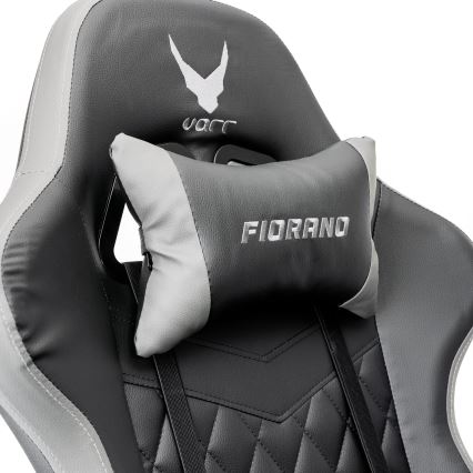 Gaming krēsls FIORANO melna/pelēka