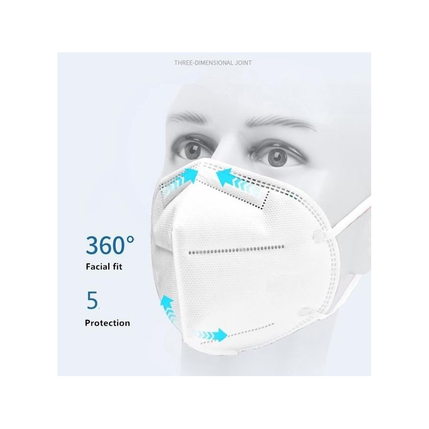 G&W™ GDGP3 Respirators FFP3 NR CE 2163 50gab