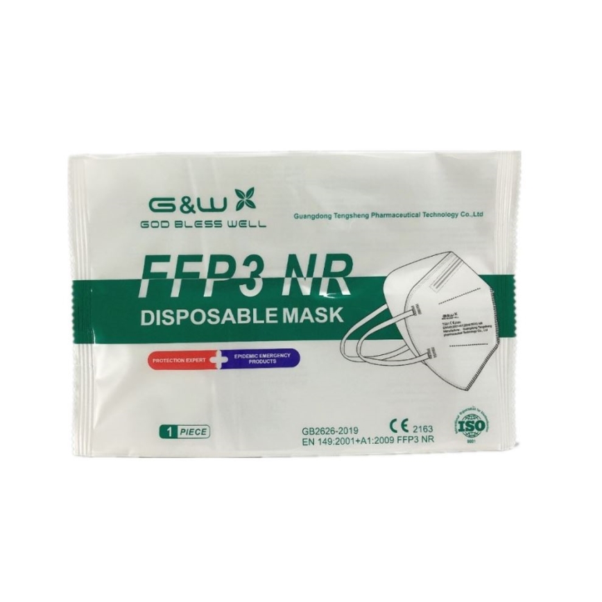 G&W™ GDGP3 Respirators FFP3 NR CE 2163 50gab