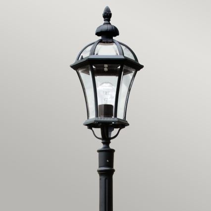 Garden Zone - Āra lampa LEDBURY 1xE27/100W/230V IP44 melna