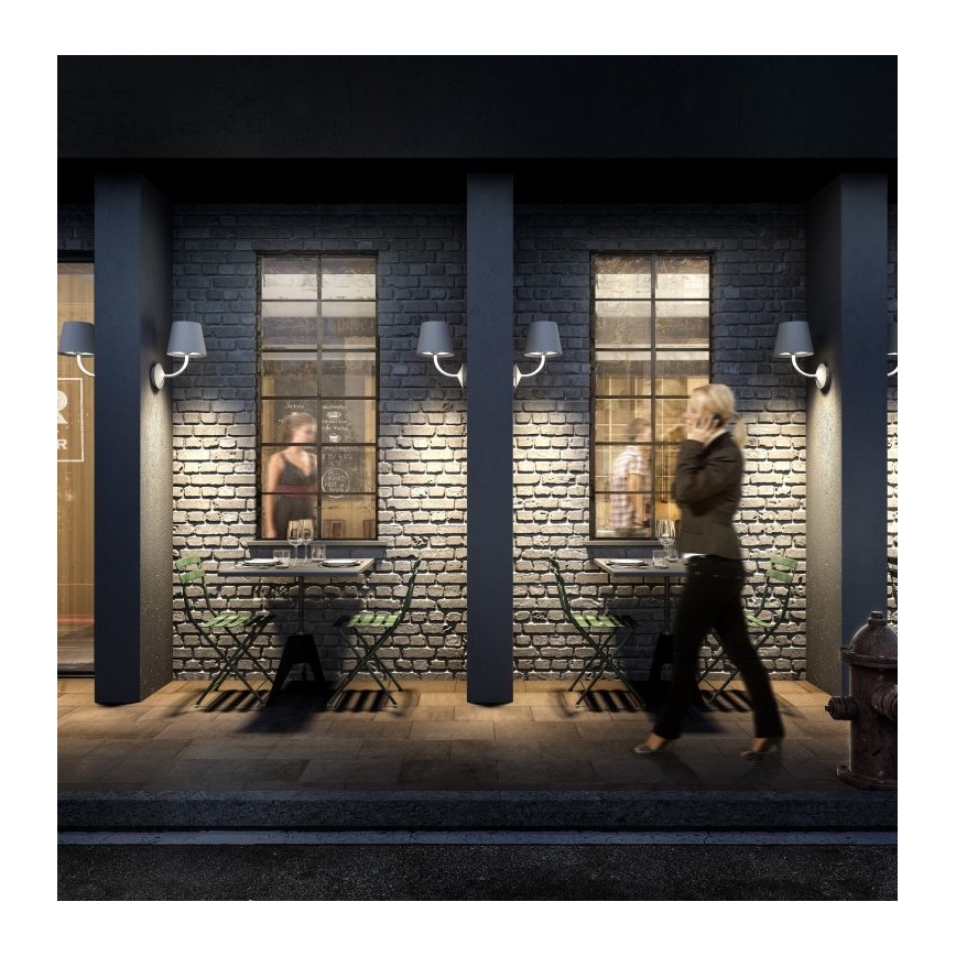 Gardino LX1791 - LED Āra sienas lampa VIOLA LED/7W/230V IP65