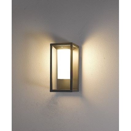 Gardino LX6051 - LED Saules enerģijas sienas lampa DANTELION LED/2,2W/3,7V IP54