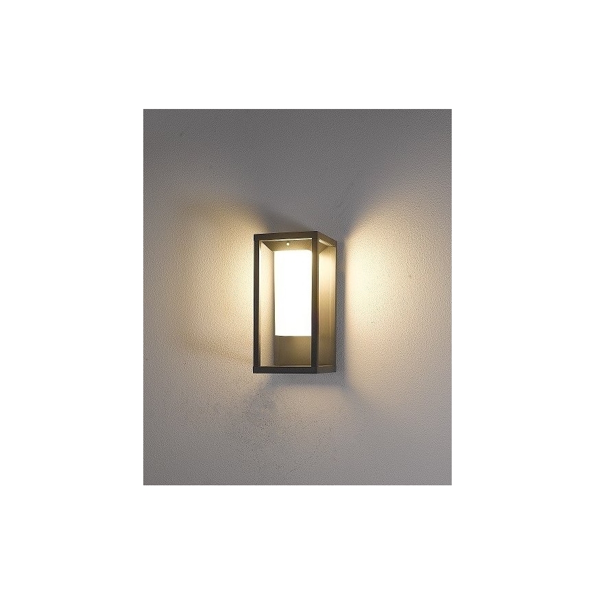 Gardino LX6051 - LED Saules enerģijas sienas lampa DANTELION LED/2,2W/3,7V IP54
