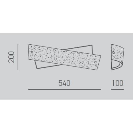 Gea Luce CAMILLA A M arg - Sienas lampa CAMILLA 4xE14/28W/230V 54 cm sudraba