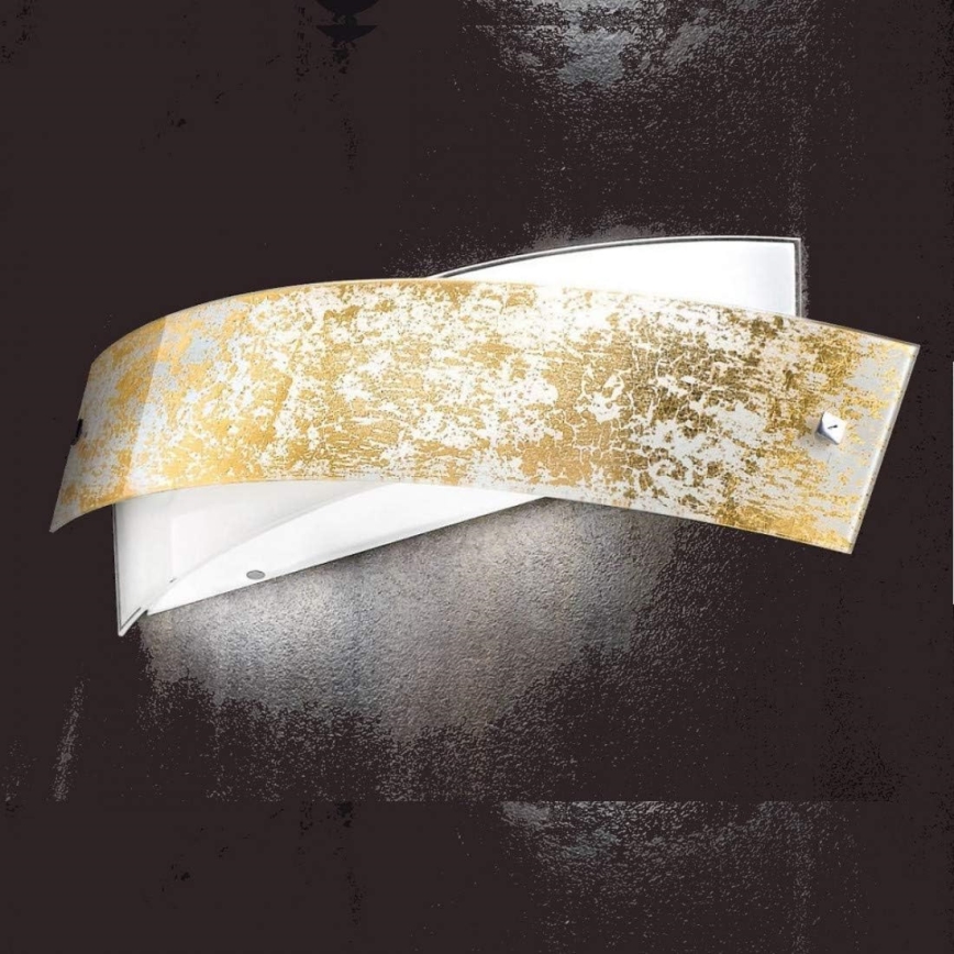 Gea Luce CAMILLA A M oro - Sienas lampa CAMILLA 4xE14/28W/230V 54 cm zelta