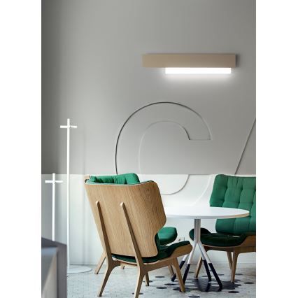 Gea Luce DOHA A G T - LED Sienas lampa DOHA LED/25W/230V 70 cm bēša