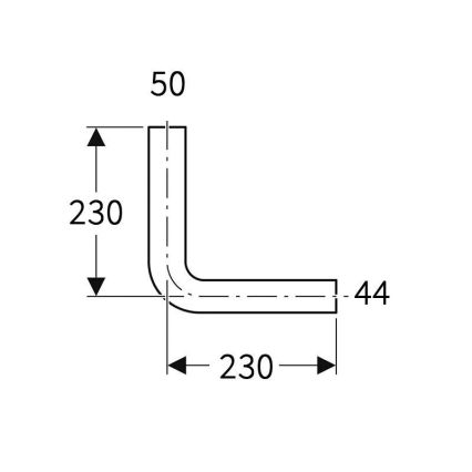 Geberit 118.003.11.1 - 90° skalošanas elkonis alpu balts