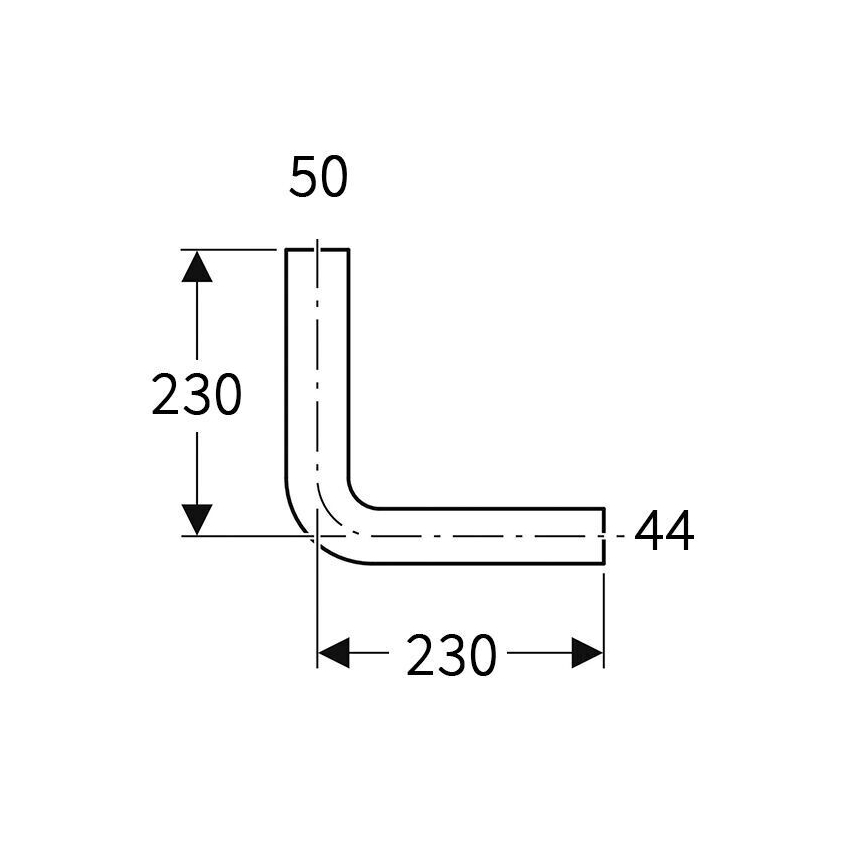 Geberit 118.003.11.1 - 90° skalošanas elkonis alpu balts