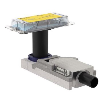 Geberit 154.152.00.1 - Pamatmontāžas komplekts dušas kanāliem CleanLine 65-90 mm