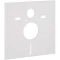 Geberit 156.050.00.1 - siltumizolācijas paliktnis karājamajam WC un bidei, 40 x 42 cm, balts