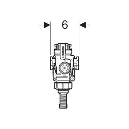 Geberit 240.705.00.5 - Pildvārsts apmestas sienas iebūvējamām skalošanas cisternām, tips 383