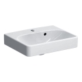 Geberit 500.222.01.1 - Sienas piestiprināma izlietne Smyle Square 45x36 cm keramika/balta