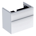Geberit 500.353.00.1 - Vannas istabas skapītis zem izlietnes Smyle Square 61,7x73,4 cm balts