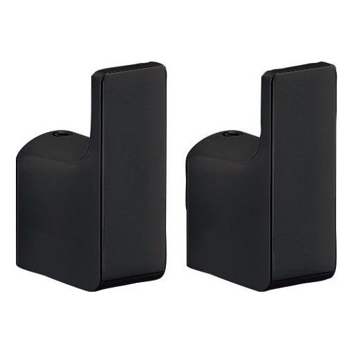 Gedy - KOMPLEKTS 2x Sienas āķis PIRENEI matēts melna