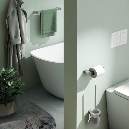 Gedy - Sienas dvieļu pakaramais PIRENEI 6,6x60 cm spīdīgs hroms