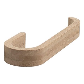 Gedy - Sienas dvieļu turētājs HIMALAYA 6,7x21 cm bambusa