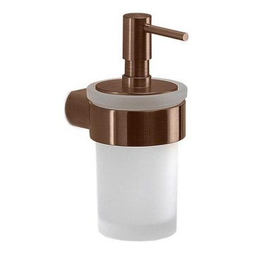 Gedy - Sienas ziepju dozators PIRENEI 140 ml matēts stikls/bronza