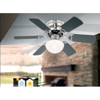 Globo - Griestu ventilators 1xE27/60W/230V