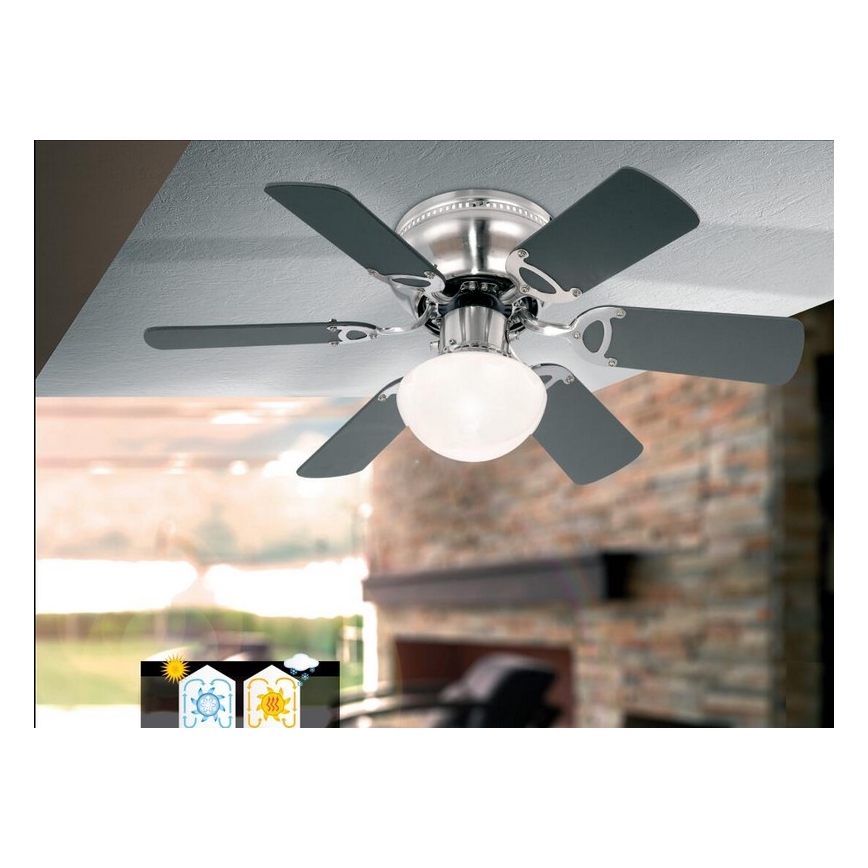 Globo - Griestu ventilators 1xE27/60W/230V