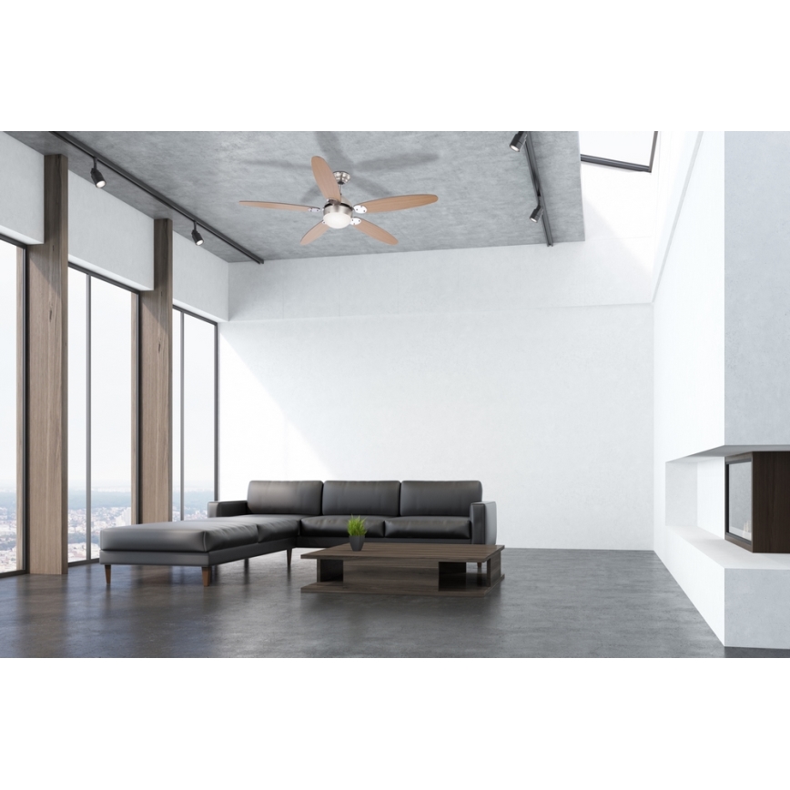 Globo 0308 - Griestu ventilators AZURA 1xE14/60W/230V
