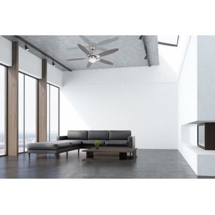 Globo 0308 - Griestu ventilators AZURA 1xE14/60W/230V