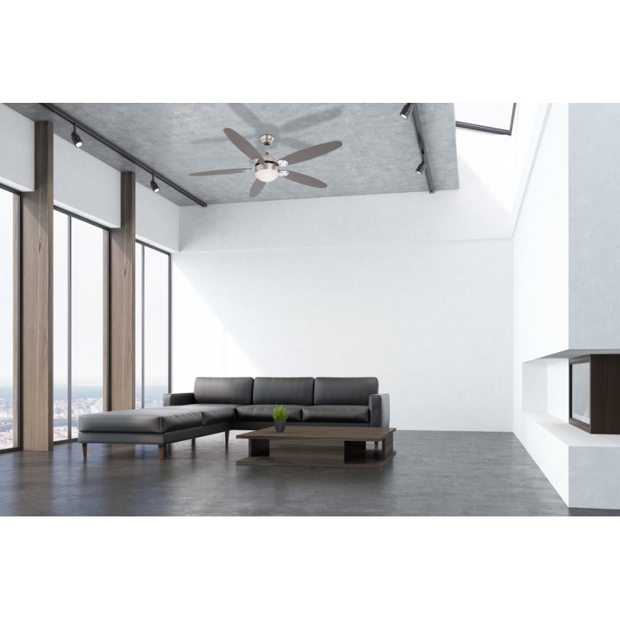 Globo 0308 - Griestu ventilators AZURA 1xE14/60W/230V