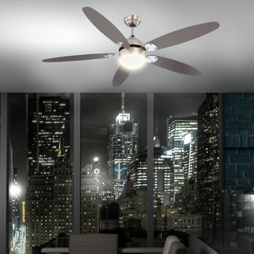 Globo 0308 - Griestu ventilators AZURA 1xE14/60W/230V