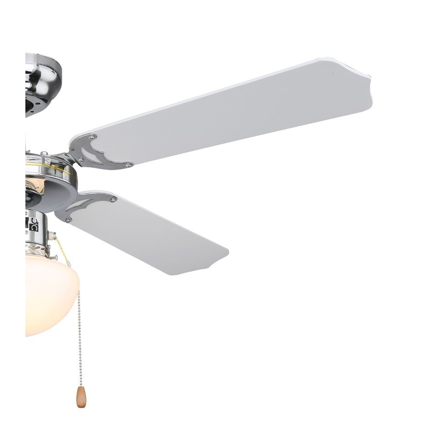 Globo 0309CSW - Griestu ventilators CHAMPION 1xE27/60W/230V