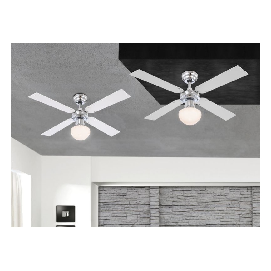 Globo - Griestu ventilators 1xE27/60W/230V