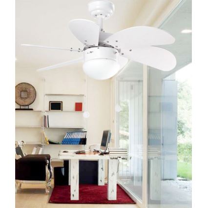 Globo - Griestu ventilators 1xE14/60W/230V