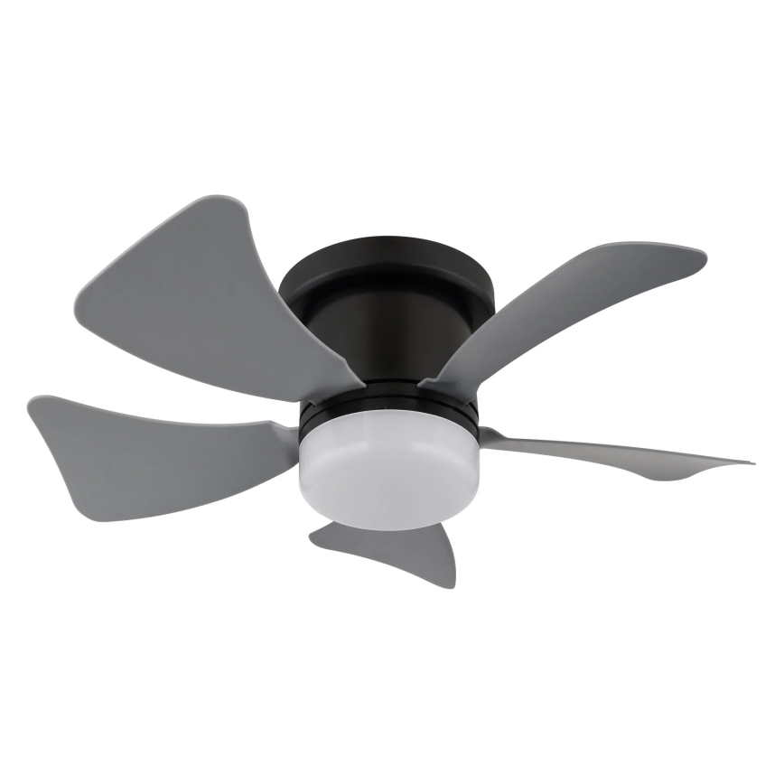 Globo - LED Aptumšojams griestu ventilators LED/10W/230V 3000-6500K pelēka + tālvadības pults