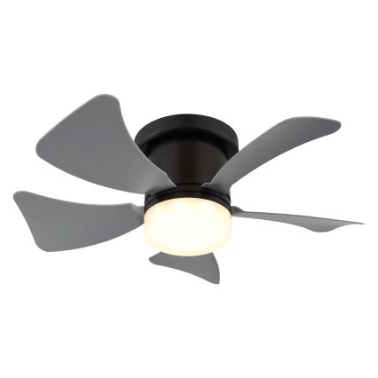 Globo - LED Aptumšojams griestu ventilators LED/10W/230V 3000-6500K pelēka + tālvadības pults