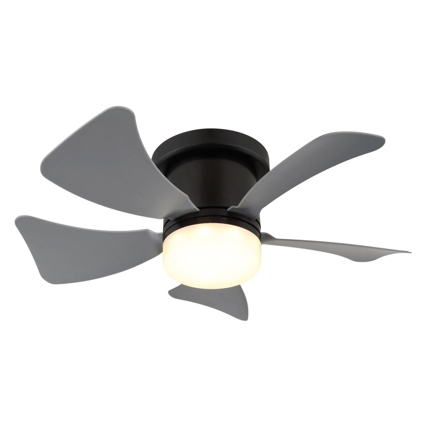 Globo - LED Aptumšojams griestu ventilators LED/10W/230V 3000-6500K pelēka + tālvadības pults